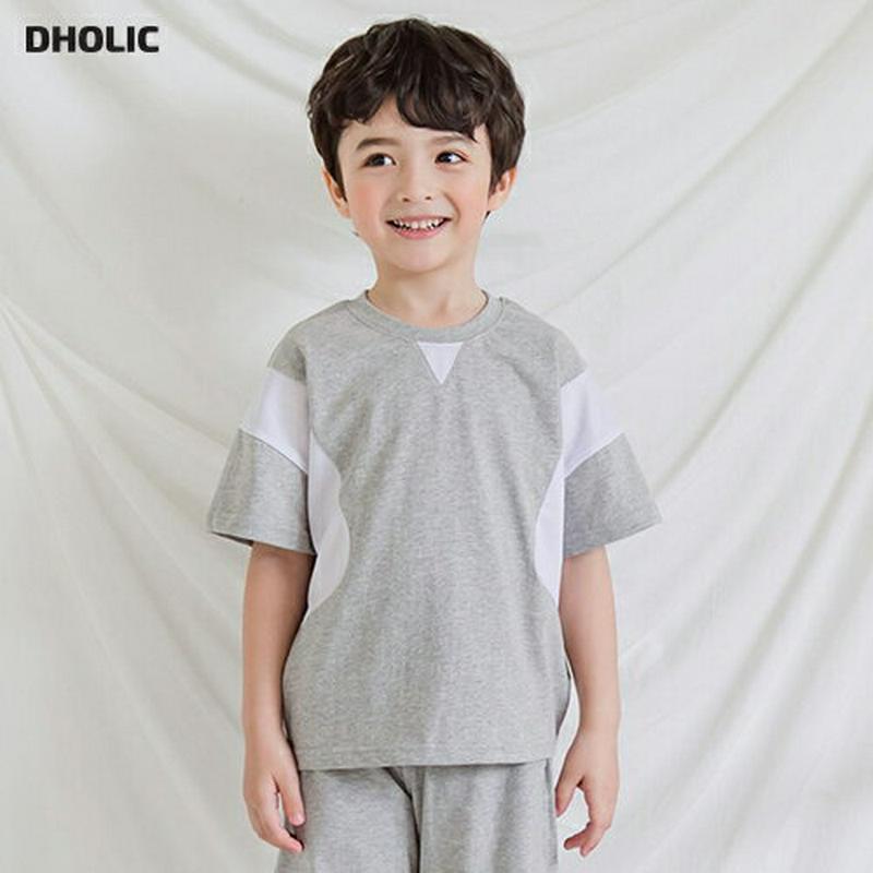 メッシュポイントTシャツ・p001088 キッズ【3~8才】【tops】【トップス Tシャツ 半袖 ハーフスリーブ メッシュ カジュアル スポーティー 男の子 女の子 子供 こども 子供服 こども服】【KIDS】