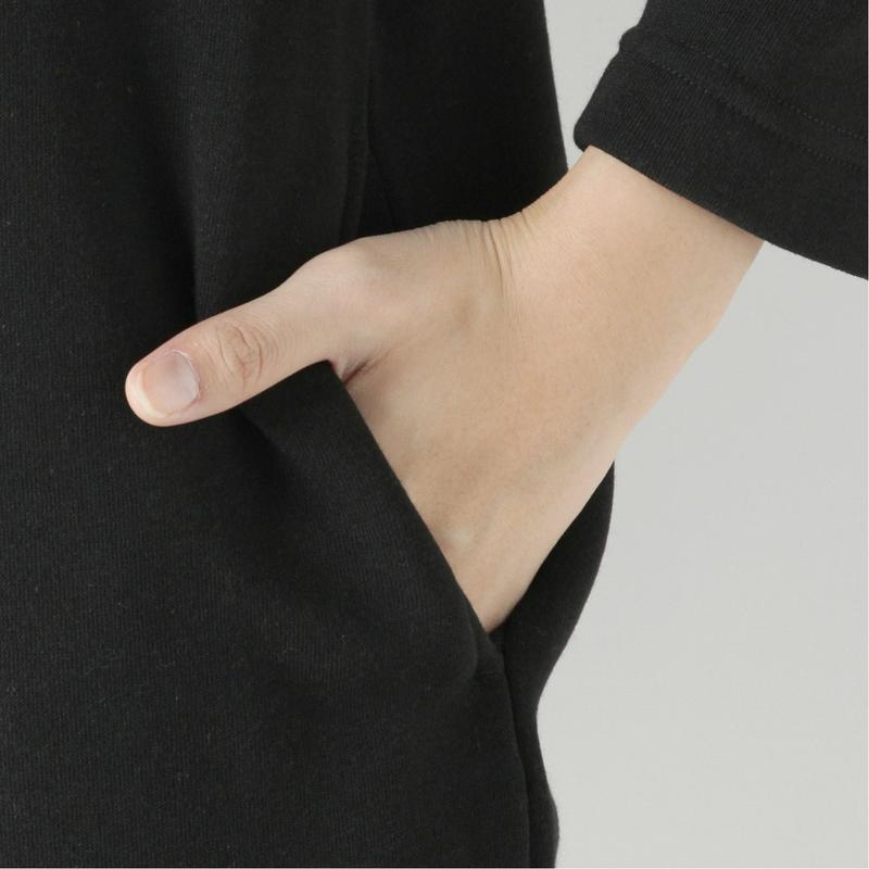 あったか裏起毛ハイネックワンピース