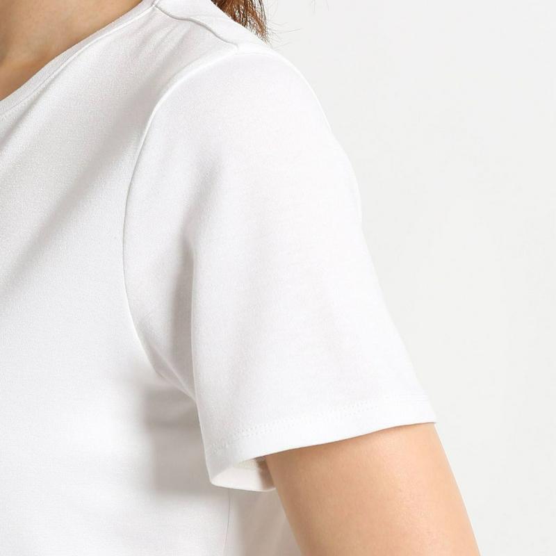 レーヨン混ロゴＴシャツ