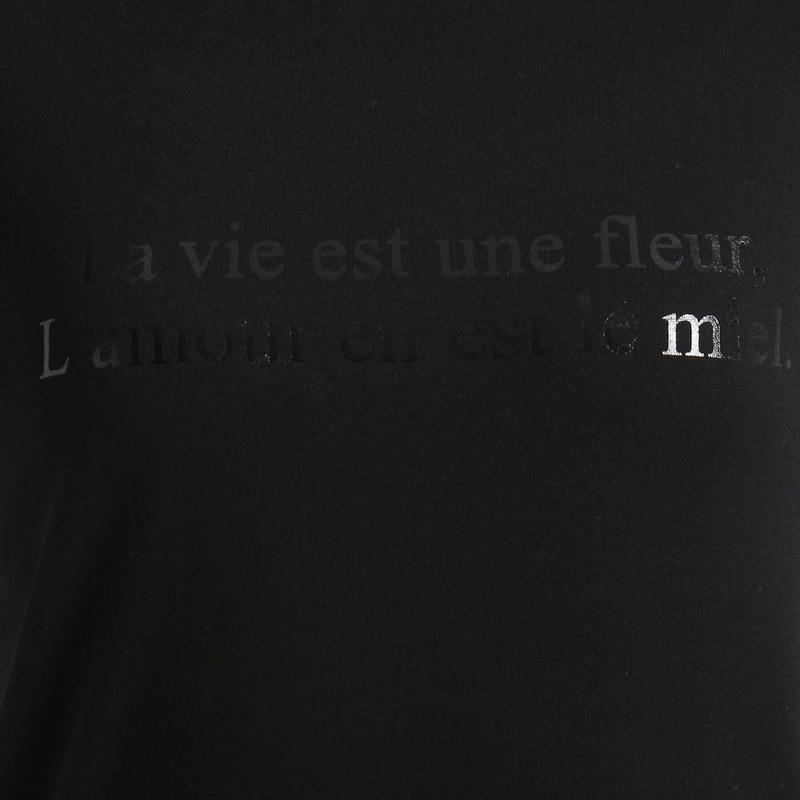 レーヨン混ロゴＴシャツ