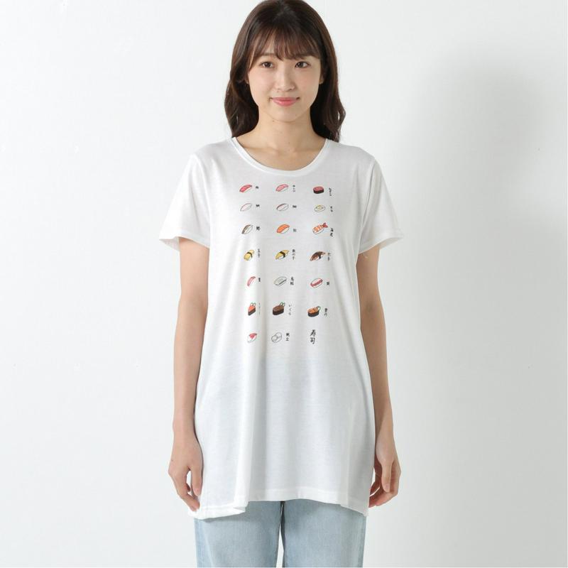 選べるプリント１０色展開◎着回しチュニックＴシャツ（ページワン/PAGE ONE）