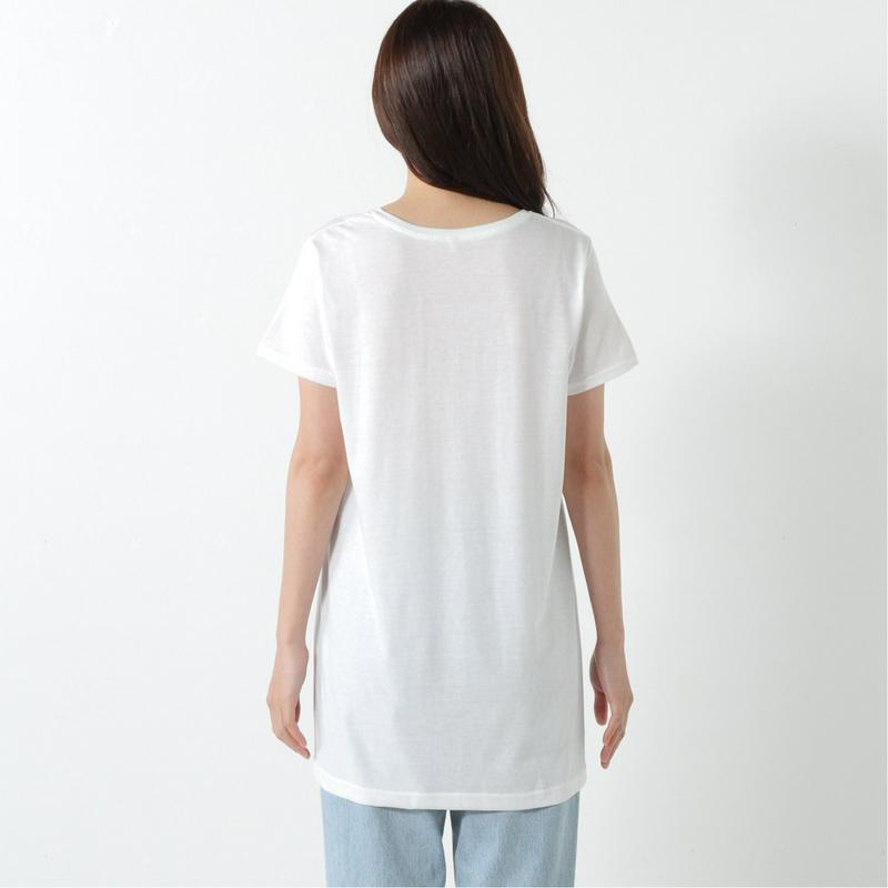 選べるプリント１０色展開◎着回しチュニックＴシャツ（ページワン/PAGE ONE）
