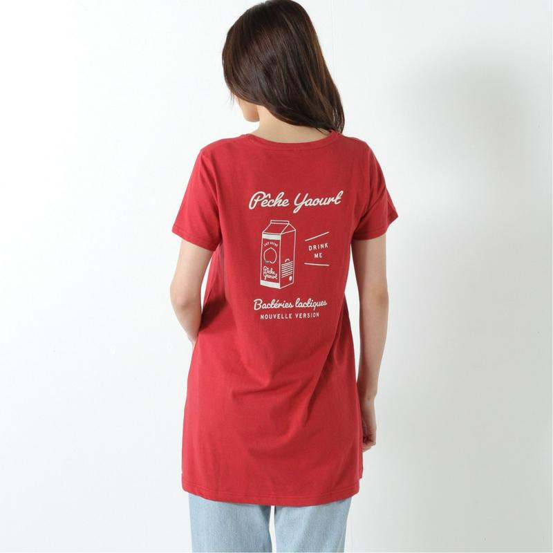 選べるプリント１０色展開◎着回しチュニックＴシャツ（ページワン/PAGE ONE）
