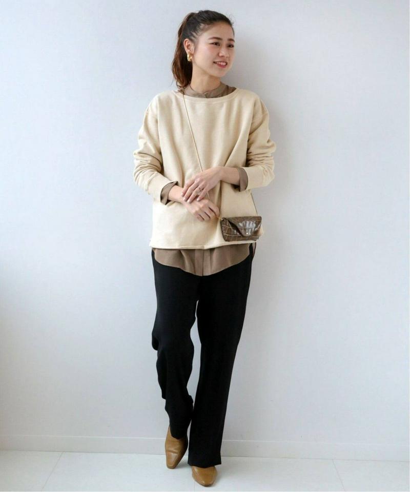 《追加2》ピグメントバッククロススウェット◆（JOURNAL STANDARD relume）