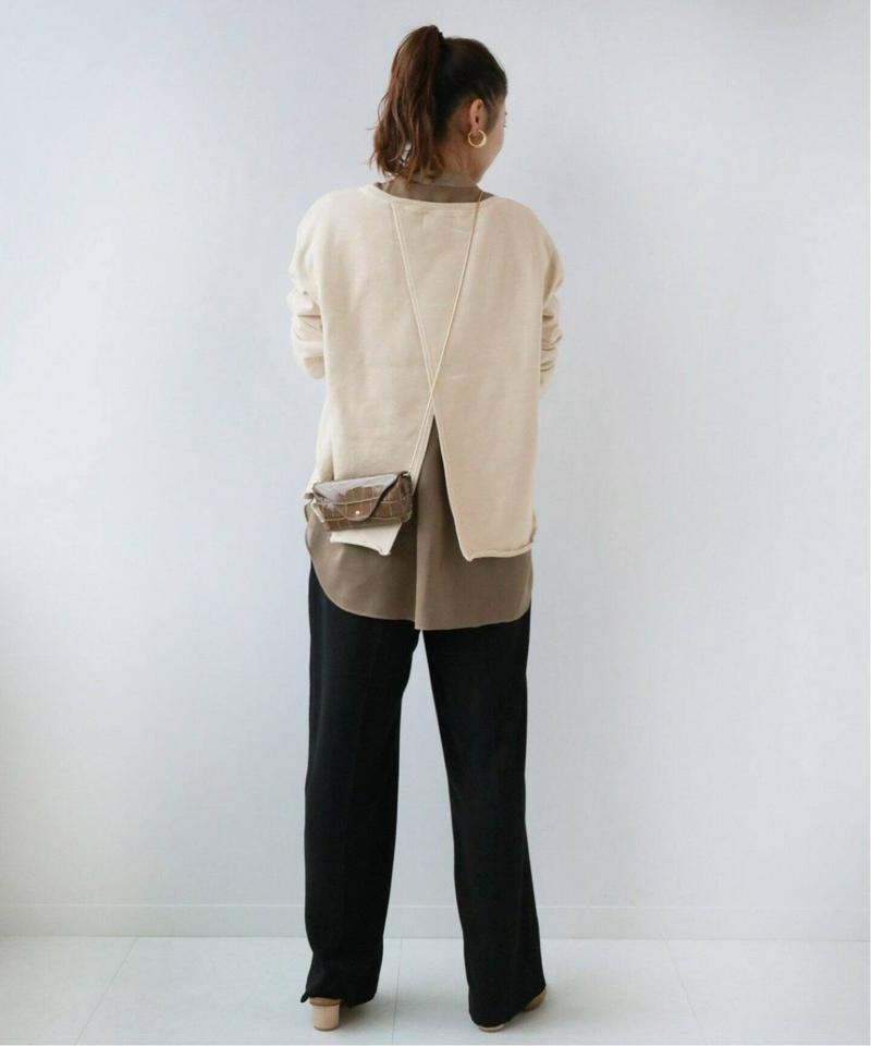 《追加2》ピグメントバッククロススウェット◆（JOURNAL STANDARD relume）