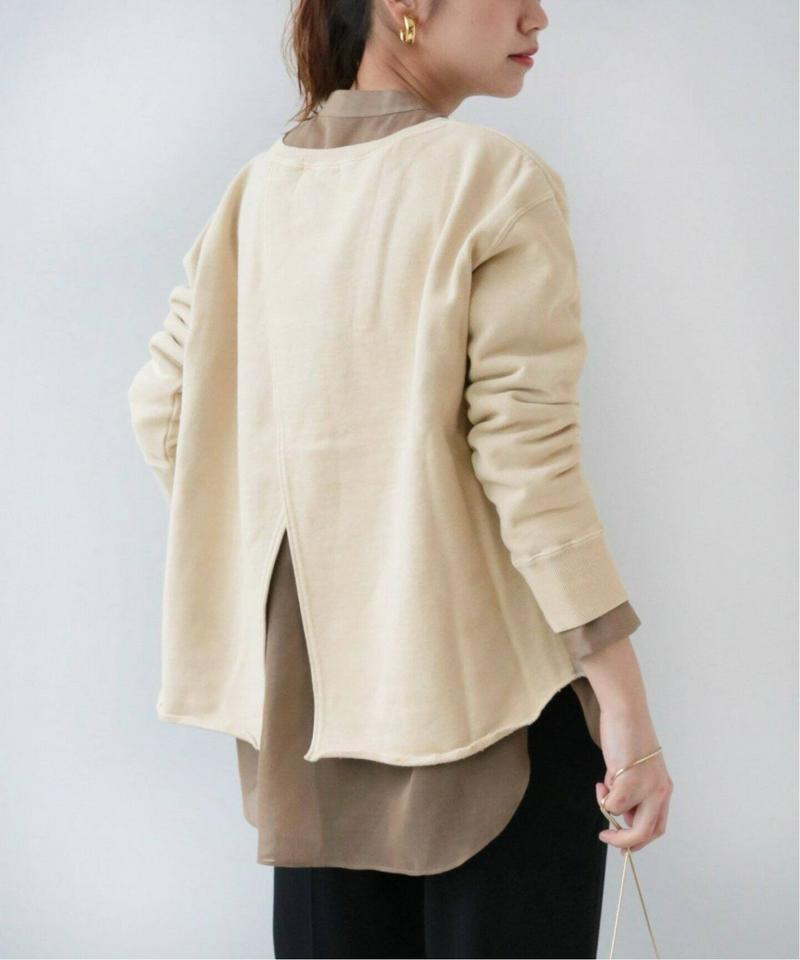 《追加2》ピグメントバッククロススウェット◆（JOURNAL STANDARD relume）