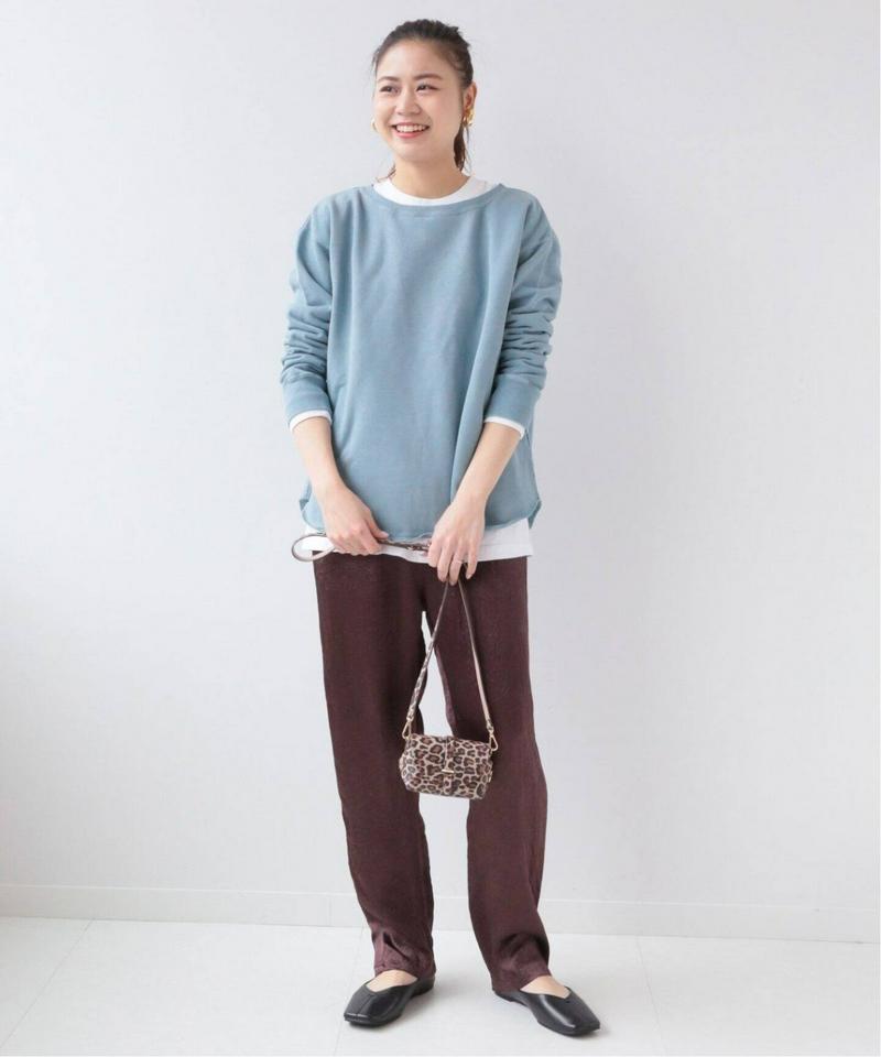 《追加2》ピグメントバッククロススウェット◆（JOURNAL STANDARD relume）