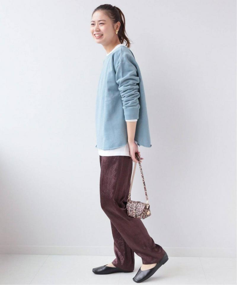 《追加2》ピグメントバッククロススウェット◆（JOURNAL STANDARD relume）