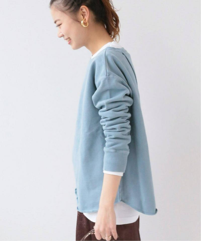 《追加2》ピグメントバッククロススウェット◆（JOURNAL STANDARD relume）