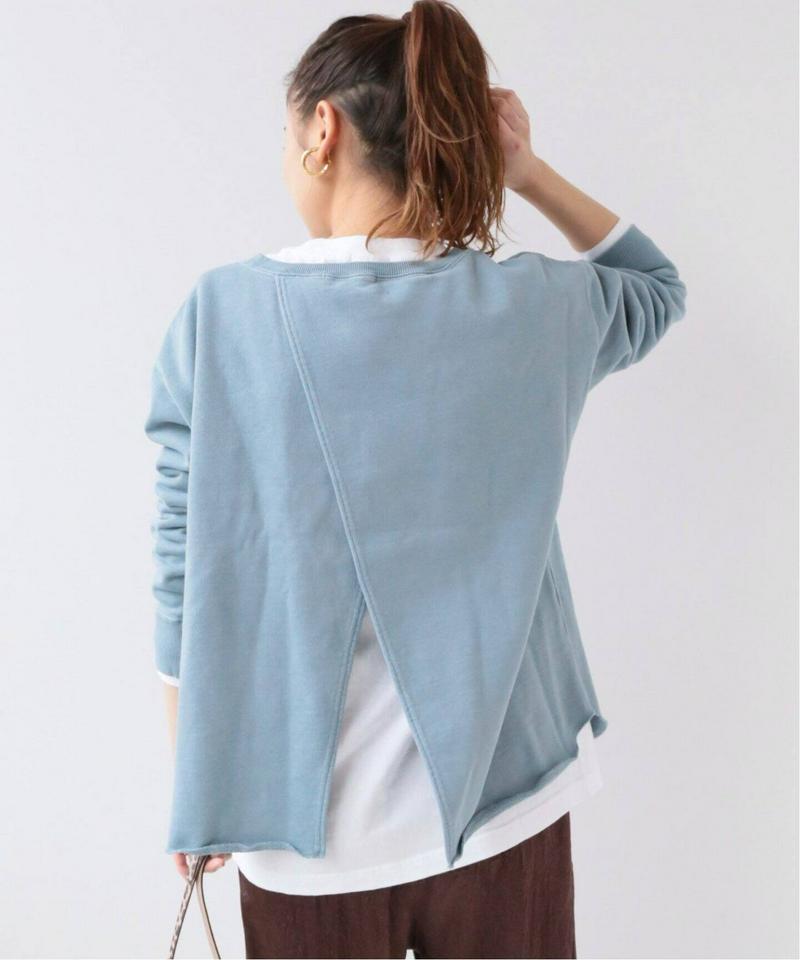 《追加2》ピグメントバッククロススウェット◆（JOURNAL STANDARD relume）
