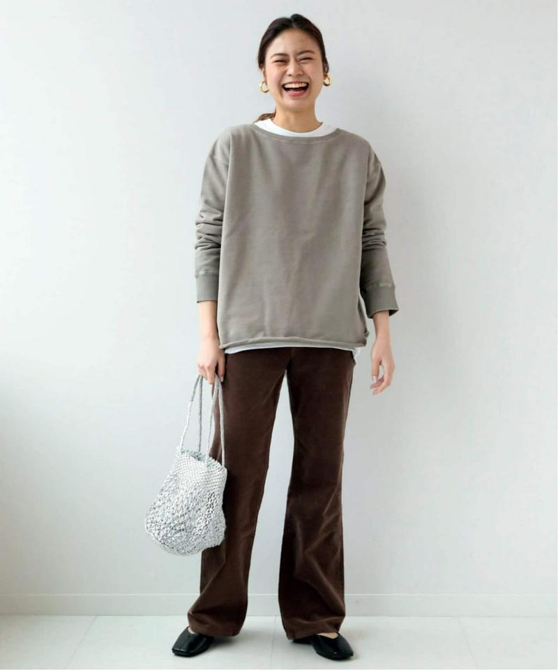 《追加2》ピグメントバッククロススウェット◆（JOURNAL STANDARD relume）