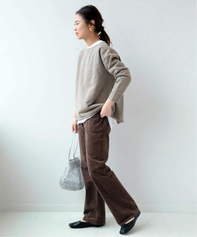 《追加2》ピグメントバッククロススウェット◆（JOURNAL STANDARD relume）