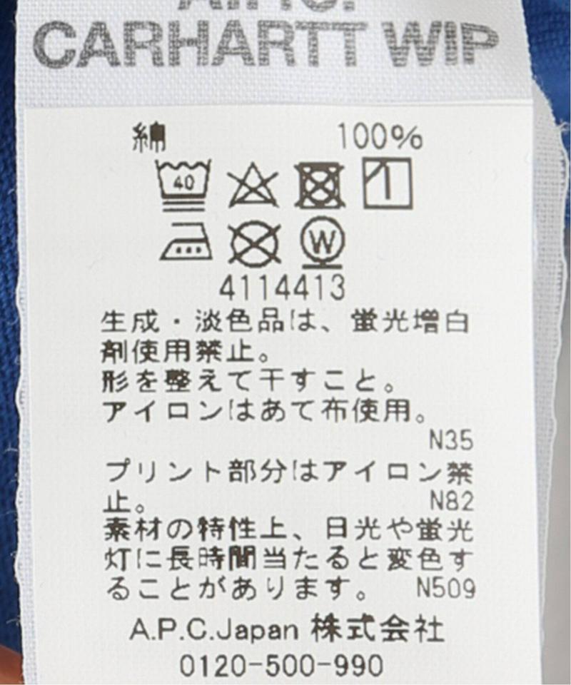 【A.P.C./アーペーセー】 T-SHIRT FIRE F：Tシャツ（JOURNAL STANDARD relume）