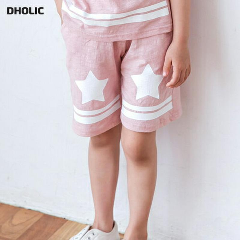 スターダブルラインハーフパンツ・p001099 キッズ【3~8才】【pt】【パンツ 半ズボン ズボン ボトムス ハーフパンツ 星