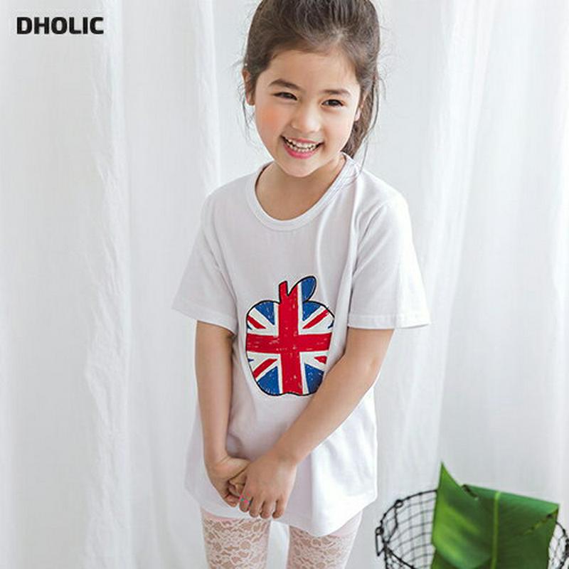ユニオンアップルTシャツ・p001153 キッズ【3~8才】【tops】【トップス Tシャツ 半袖 ハーフスリーブ りんご リン
