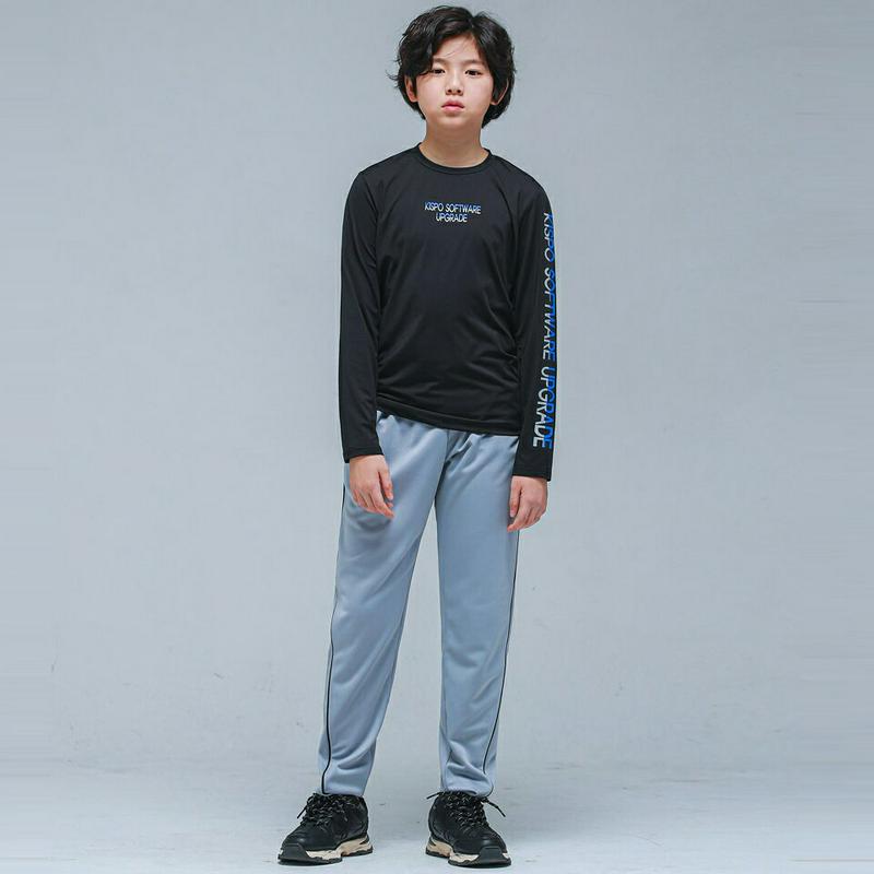 NS21トレーニング上下SET(ブラックグレー)・p001133 キッズ【9~17才】【set】【セット 上下 トップス Tシャ