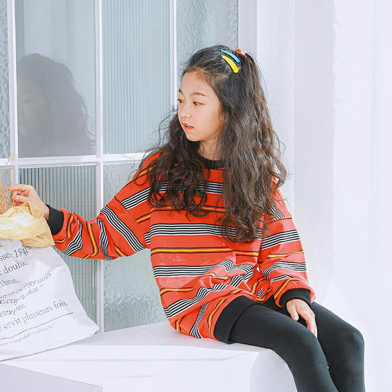 NT16ボーダースウェット(レッド) p000945 キッズ 【9~17才】【tops】【韓国 ファッション トップス スウェッ