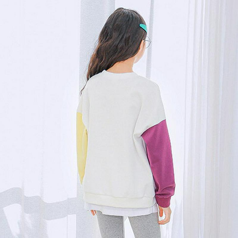 NT09スウェット(ホワイトアイボリー)・p000936 キッズ【9~17才】【tops】【トップス トレーナー スウェット 長