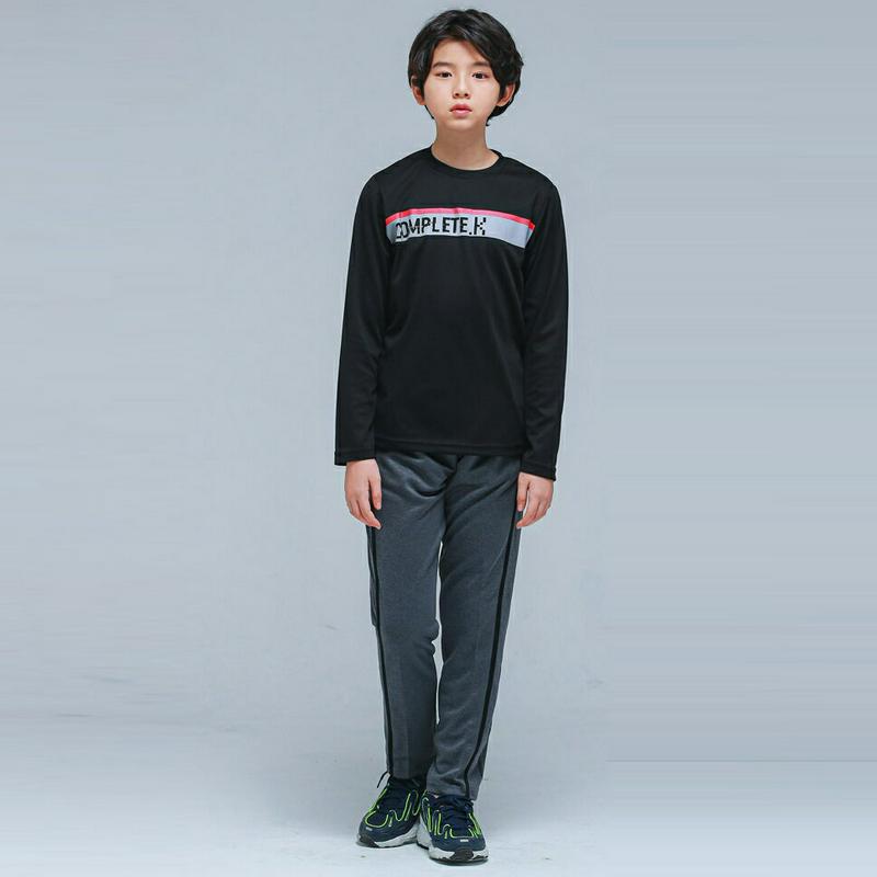 NS26トレーニング上下SET(ブラックチャコール)・p001113 キッズ【9~17才】【set】【セット 上下 トップス T