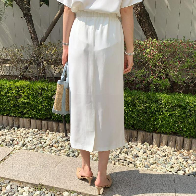 ロングスカート・全2色・b61722 レディース【sk】【スカート ロング ロングスカート 単色 無地 シンプル ベーシック 大