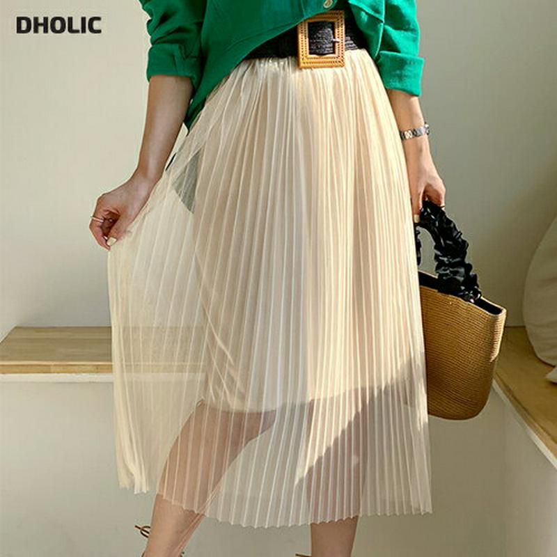 プリーツシアースカート・全4色・b61831 レディース【sk】【スカート ロング ロングスカート プリーツ プリーツスカート 