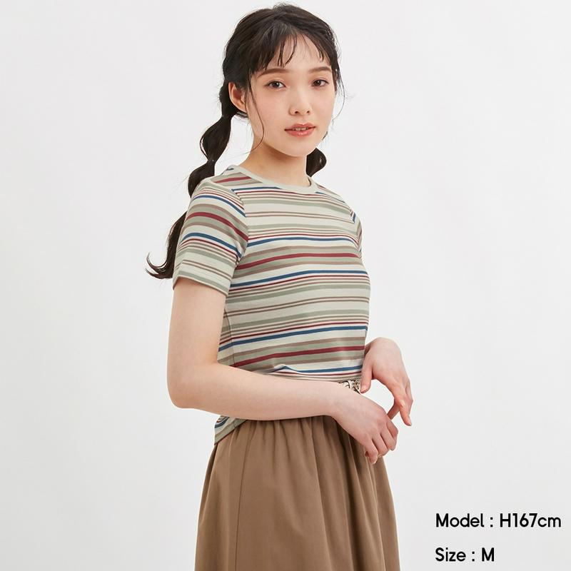 マルチボーダーT(半袖)JN+E