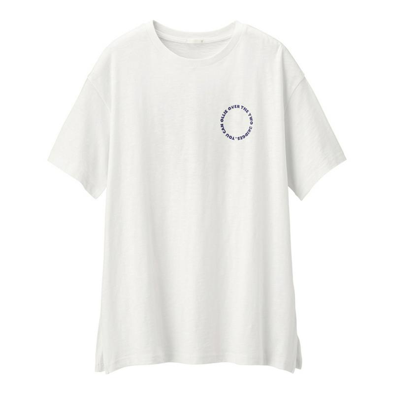 グラフィックチュニックT(5分袖)JN+X