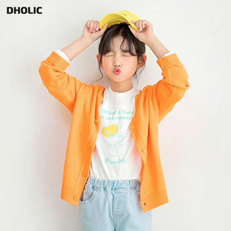 【キッズ只今10%OFF】アクリルニットカーディガン p000172 キッズ 【3~8才】【cd】【韓国 ファッション カーディ