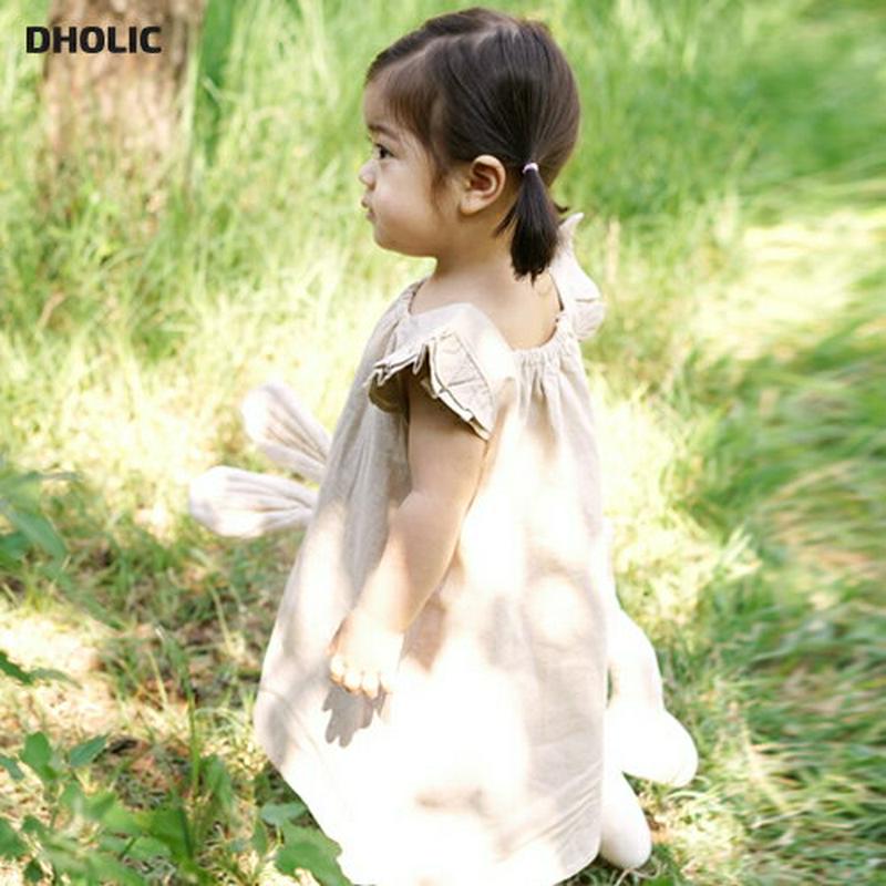 ギャザーネックリネン混ワンピース・p000051 キッズ【3~8才】【ops】【ワンピース ロング ロングワンピース ノースリーブ スリーブレス ギャザー フリル 可愛い かわいい 春 夏 女の子 リネン 子供 こども 子供服 こども服】【KIDS】