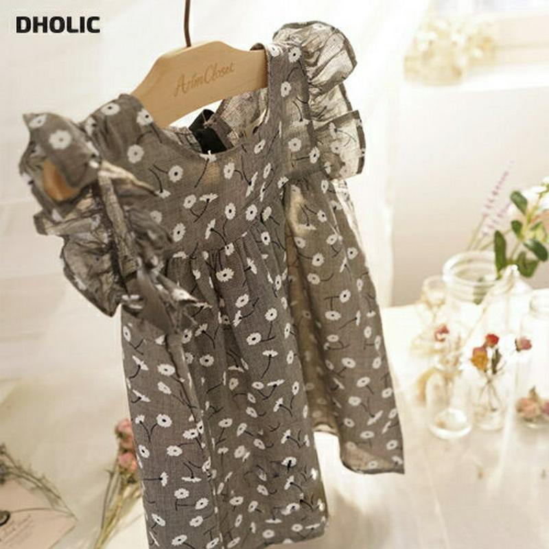 花柄フリルリボンワンピース・p000083 キッズ【3~8才】【ops】【ワンピース スリーブレス ノースリーブ 花柄 フラワー フリル 可愛い かわいい リボン りぼん 女の子 春 夏 子供 こども 子供服 こども服】【KIDS】