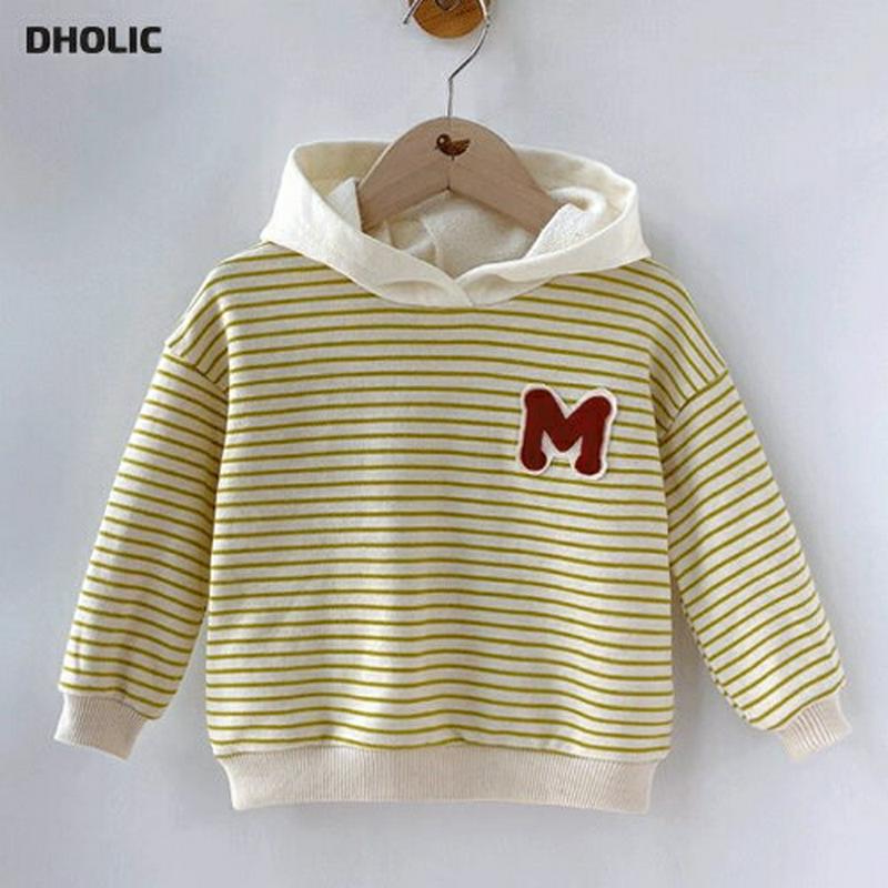 【キッズ只今10%OFF】Mロゴボーダーフーディ・p000128 キッズ【3~8才】【tops】【トップス Tシャツ 長袖 フー