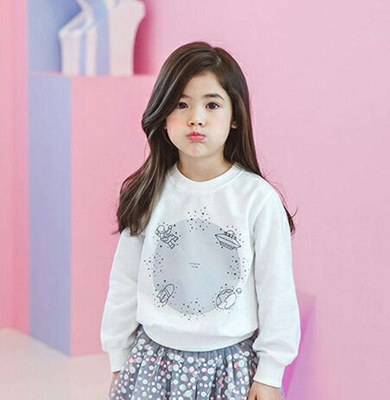 スペースロゴスウェット(junior)・p000212 キッズ【3~8才】【tops】【トップス Tシャツ Vネック 無地 長袖 女の子 男の子 ゆったり カジュアル キッズ 子供 こども 子供服 こども服】【KIDS】