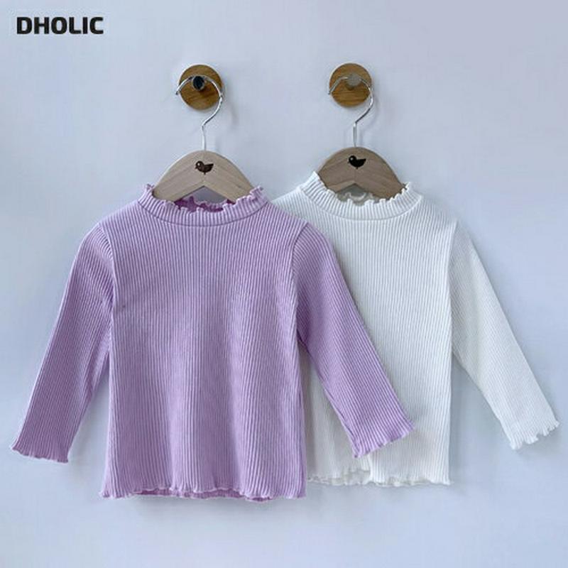 【キッズ只今10%OFF】ウェーブヘムリブTシャツ・p000095 キッズ【3~8才】【tops】【トップス Tシャツ リブTシ