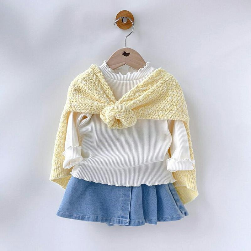 【キッズ只今10%OFF】ウェーブヘムリブTシャツ・p000095 キッズ【3~8才】【tops】【トップス Tシャツ リブTシ