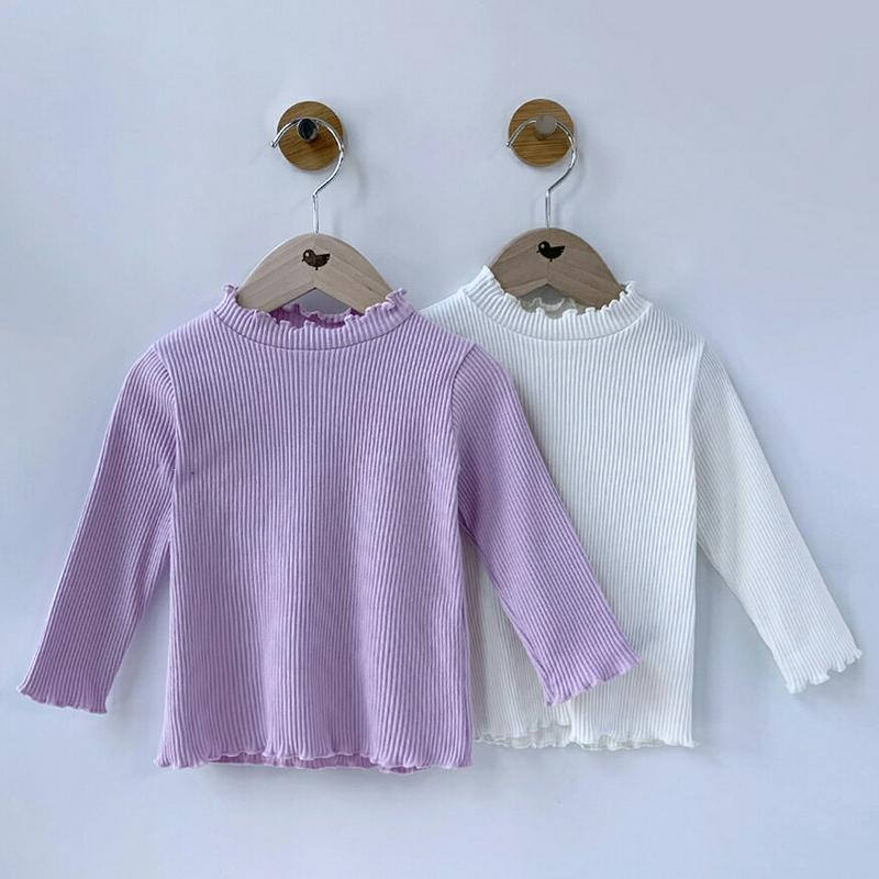 【キッズ只今10%OFF】ウェーブヘムリブTシャツ・p000095 キッズ【3~8才】【tops】【トップス Tシャツ リブTシ