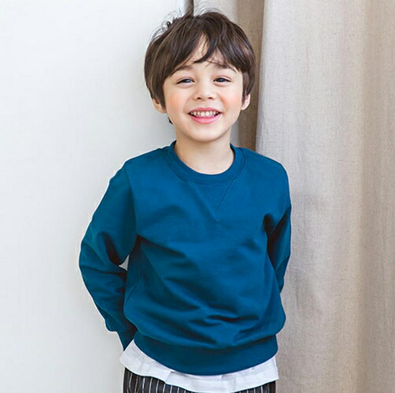 Vガゼットスウェット・p000224 キッズ【3~8才】【tops】【トップス Tシャツ Vネック 無地 長袖 女の子 男の子 ゆったり カジュアル キッズ 子供 こども 子供服 こども服】【KIDS】