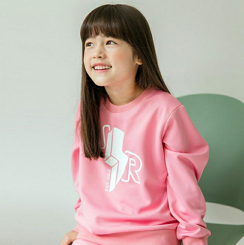 ロゴスウェット・p000146 キッズ【3~8才】【tops】【トップス Tシャツ Vネック 無地 長袖 女の子 男の子 ゆったり カジュアル キッズ 子供 こども 子供服 こども服】【KIDS】