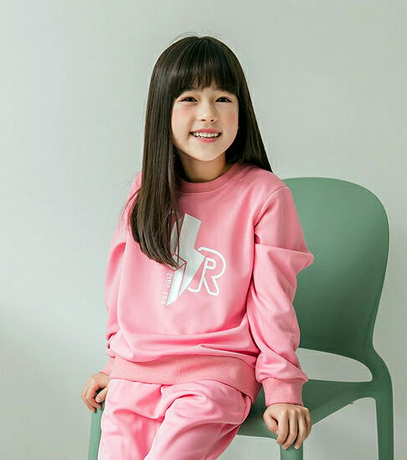 ロゴスウェット・p000146 キッズ【3~8才】【tops】【トップス Tシャツ Vネック 無地 長袖 女の子 男の子 ゆったり カジュアル キッズ 子供 こども 子供服 こども服】【KIDS】