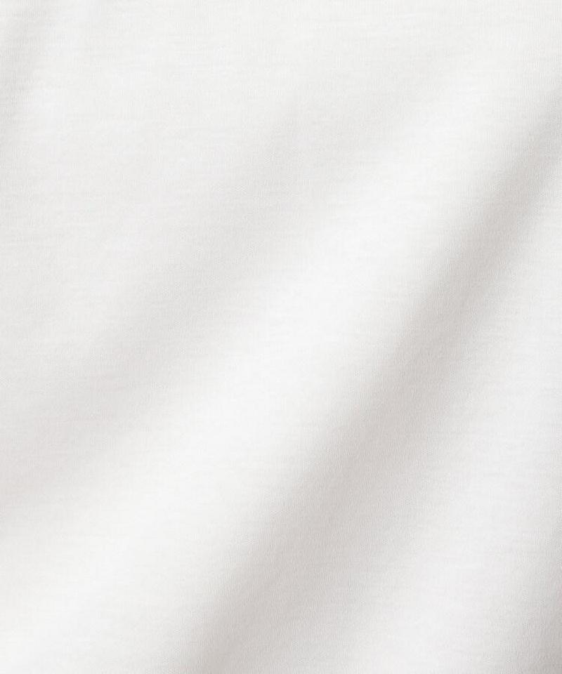 【洗える】スムースVネックカットソー