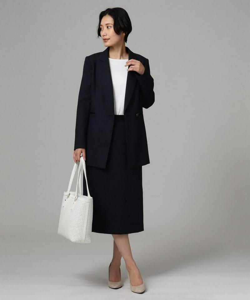 麻ブレンドジャケット