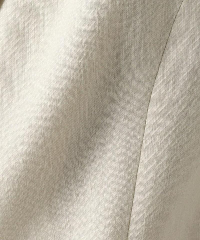 麻ブレンドジャケット