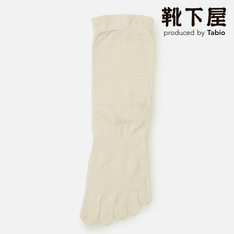 【あす楽】【TABIO LEG LABO】 履き口ゆったり 絹 五本指ソックス / 靴下屋 靴下 タビオ くつ下 5本指 5本指