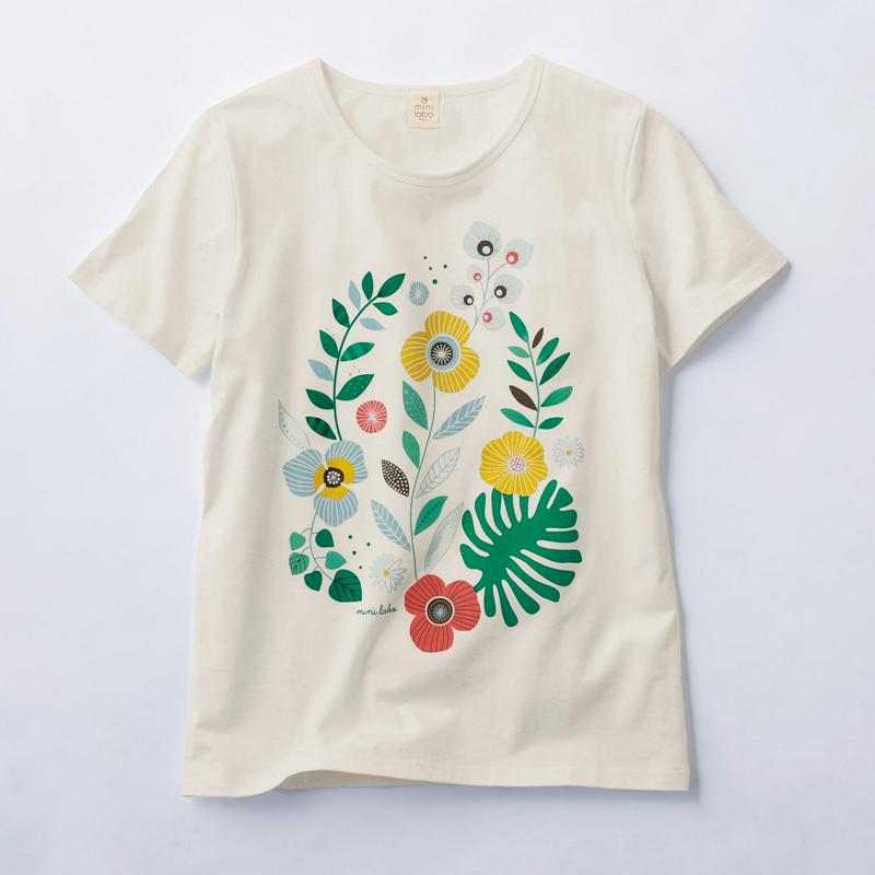 綿１００％プリントＴシャツ「ミニラボ」（mini labo）