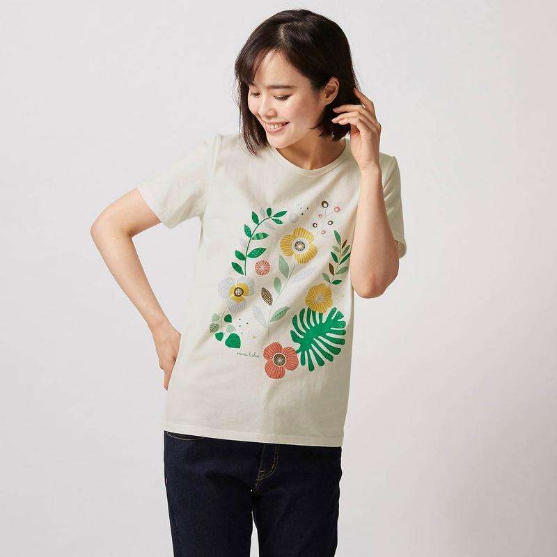綿１００％プリントＴシャツ「ミニラボ」（mini labo）