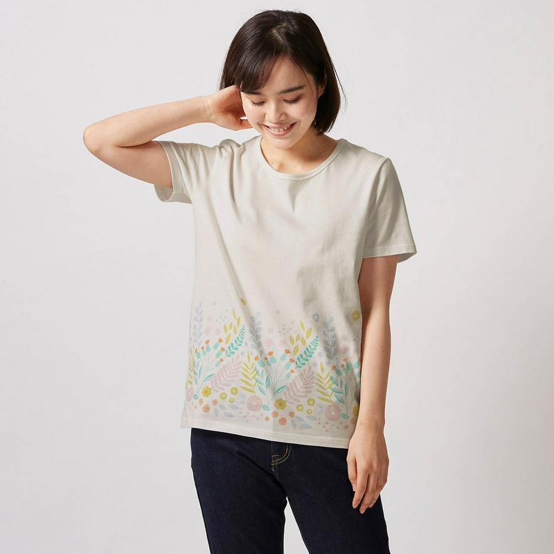 綿１００％プリントＴシャツ「ミニラボ」（mini labo）