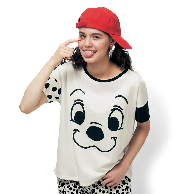 【まとめ買いでお得】【ユニセックス】かおかおビッグシルエットＴシャツ（選べるキャラクター）