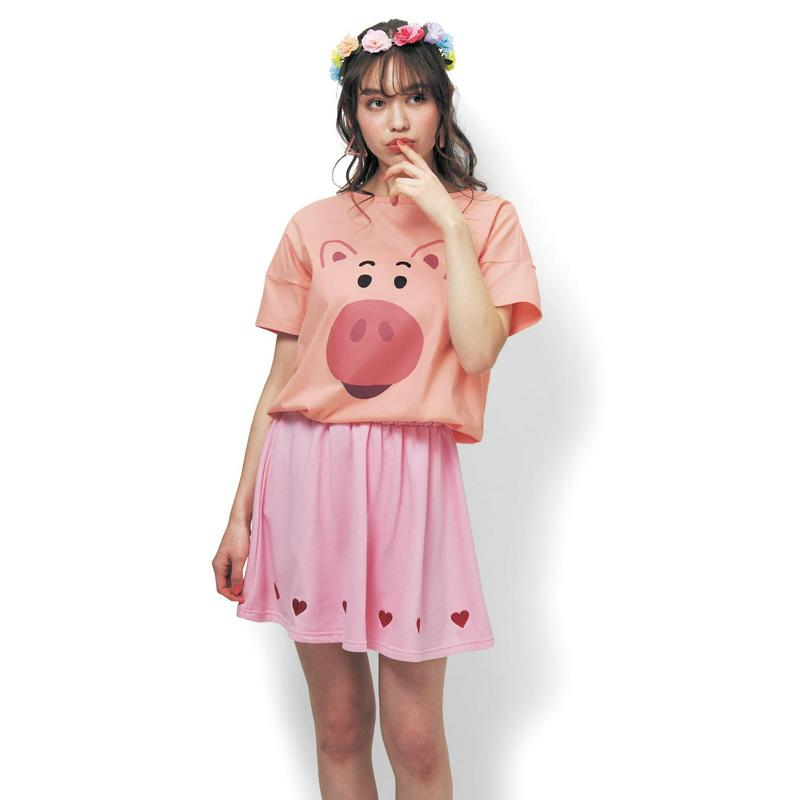 【まとめ買いでお得】【ユニセックス】かおかおビッグシルエットＴシャツ（選べるキャラクター）