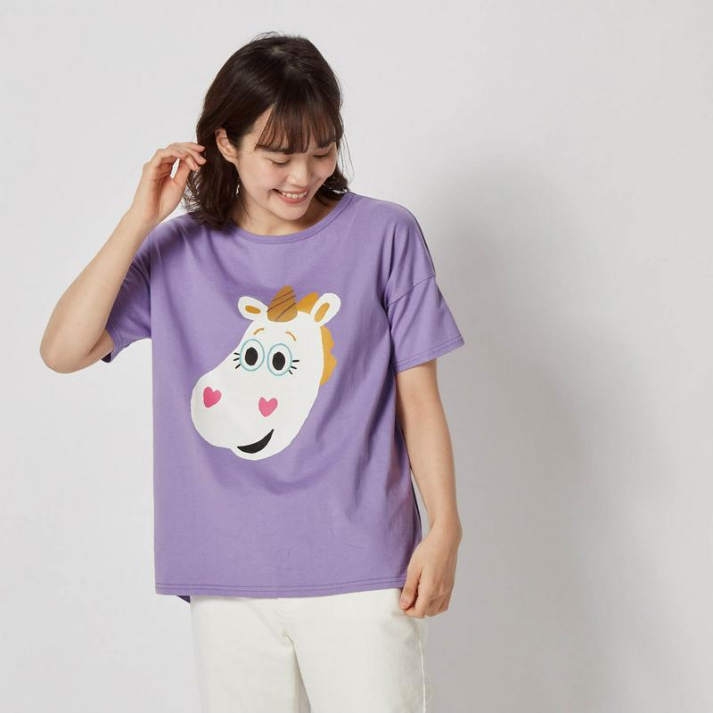 【まとめ買いでお得】【ユニセックス】かおかおビッグシルエットＴシャツ（選べるキャラクター）