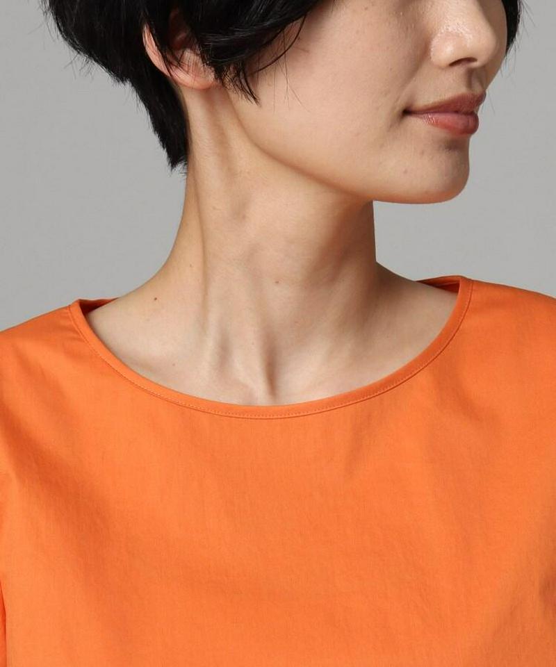 【洗える】ポルトガルコットンパフスリーブブラウス