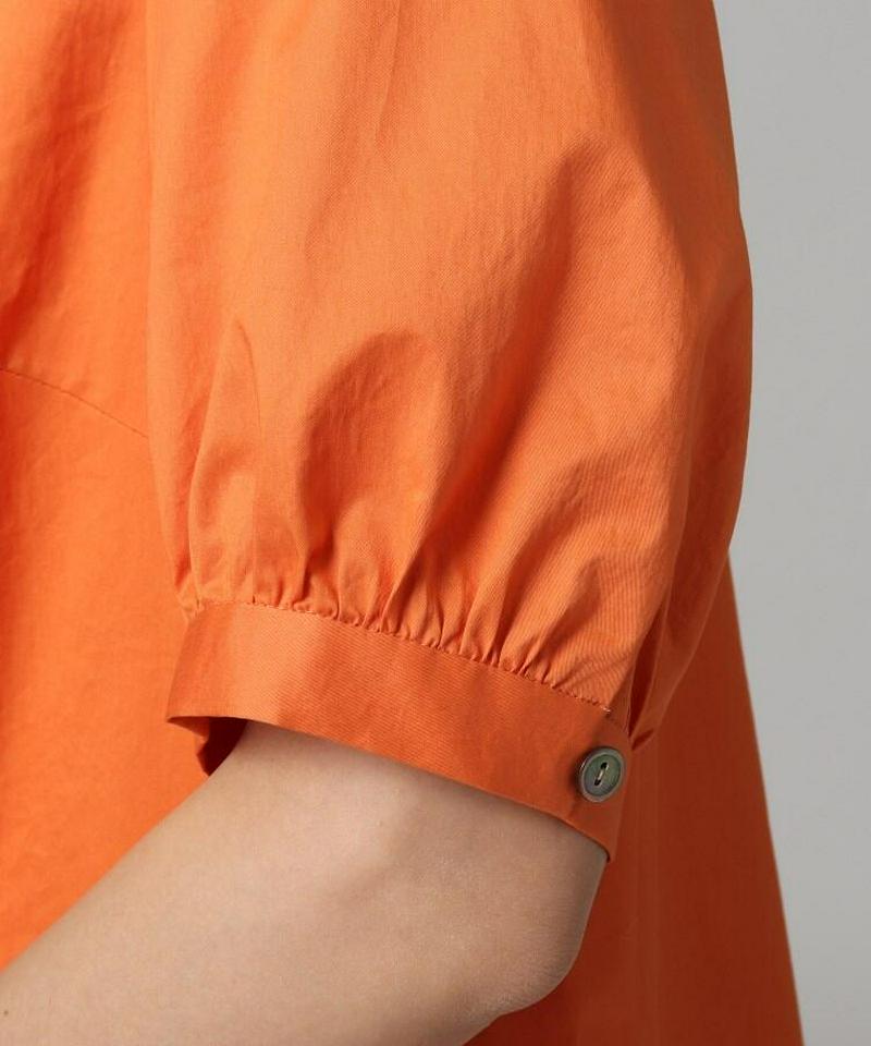 【洗える】ポルトガルコットンパフスリーブブラウス